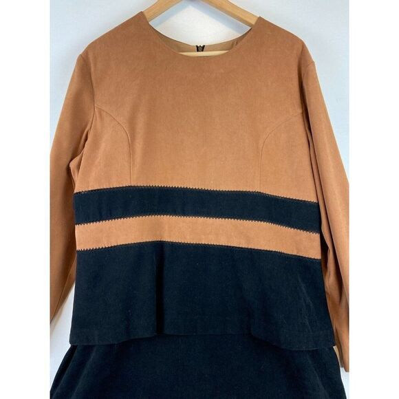 Vintage Velvet Women's Block Dress Size Large - Picture 5 of 8